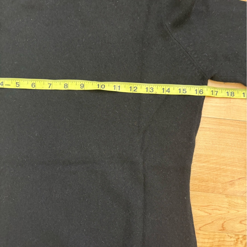 Ralph Lauren Collection Purple Label Cashmere Turtleneck Slim Fit Black Sz Med - Picture 12 of 14